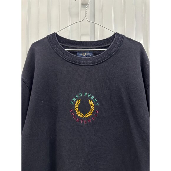 Vintage Fred Perry Sweatshirt, Unisex Sweater, Size 2XL - Picture 3 of 5